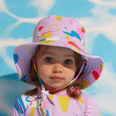 Kids Swim Bucket Hat Sundae Fun Day