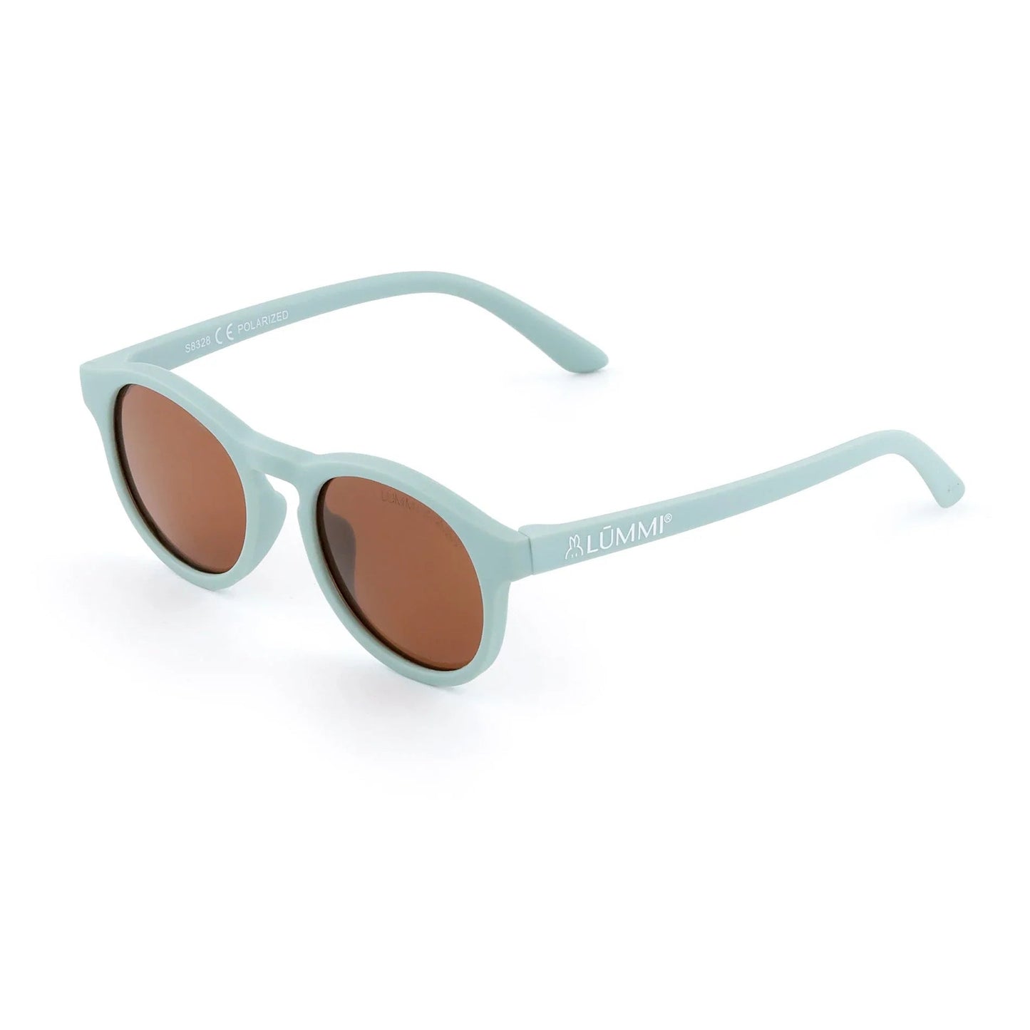 Misty Blue Keyhole Baby & Kids Sunglasses