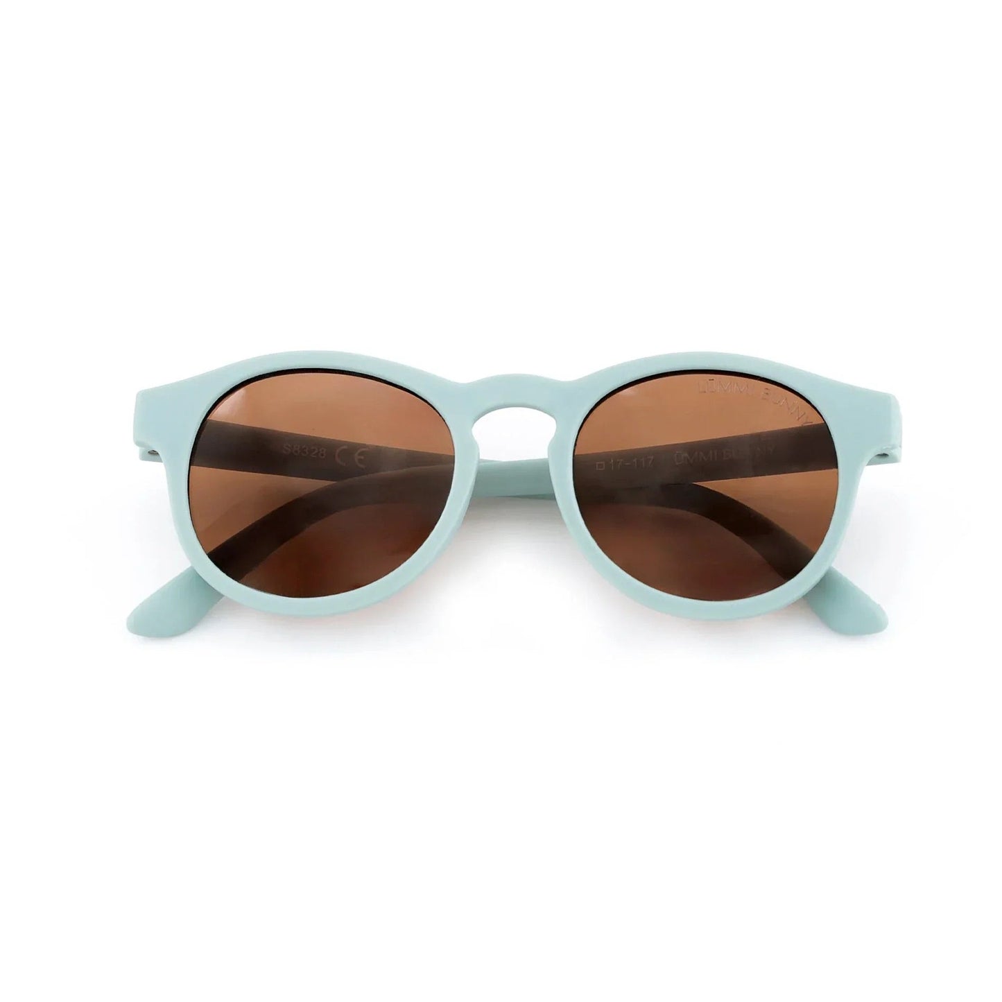 Misty Blue Keyhole Baby & Kids Sunglasses