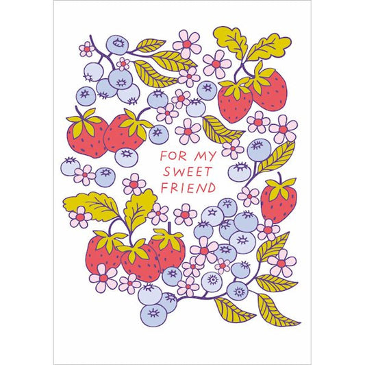 Sweet Friend Greeting Card
