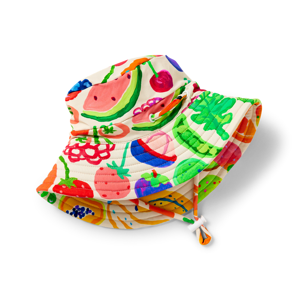 Eat The Rainbow Baby & Kids Swim Bucket Hat