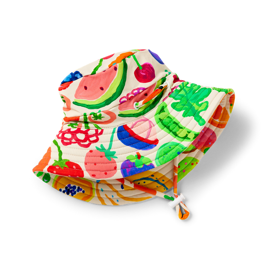 Eat The Rainbow Baby & Kids Swim Bucket Hat