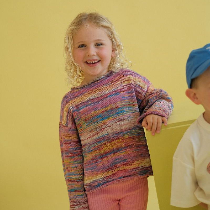 Rainbow Kids Knitted Pull Over