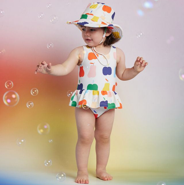 Tiny Orchard Baby Frill Bather