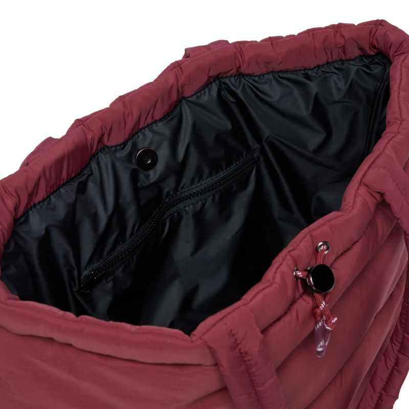 Burgundy Scrunch Base Bag