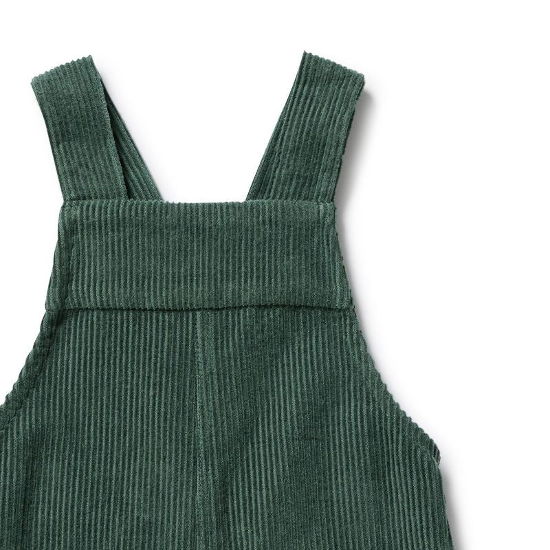 Moss Green Organic Cord Overall
