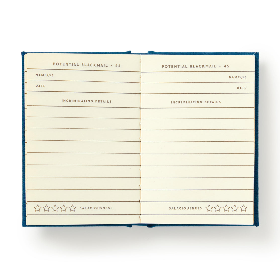 Future Blackmail Mini Notebook