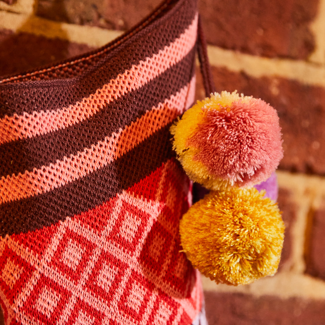 Palmina Knitted Stocking Orchid