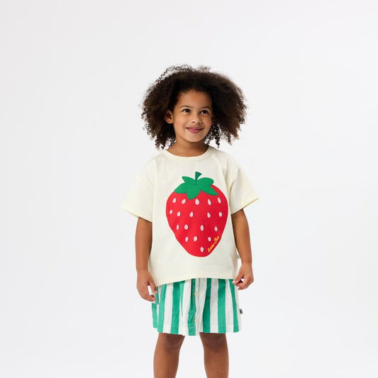 Oversized Strawberry Kids T-Shirt