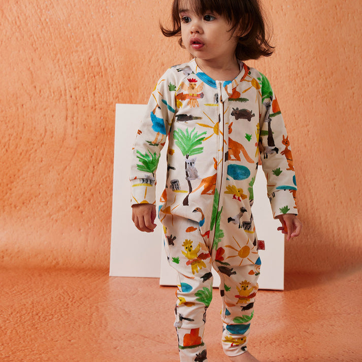 Yo's Country Long Sleeve Romper