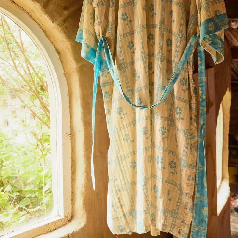 Turquoise Bonny Cotton Robe