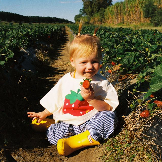 Oversized Strawberry Baby T-Shirt