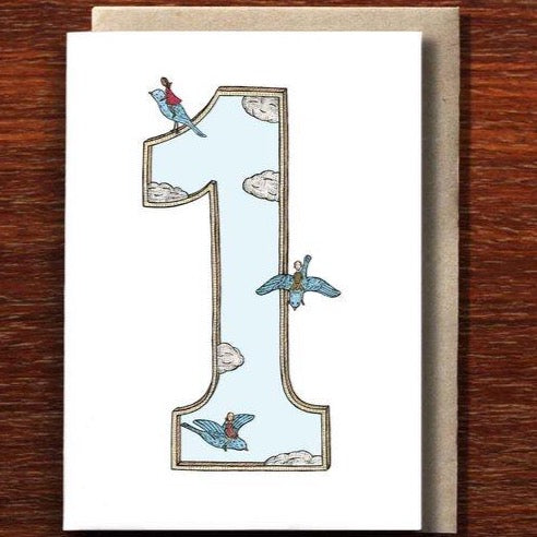 Number One Greeting Card