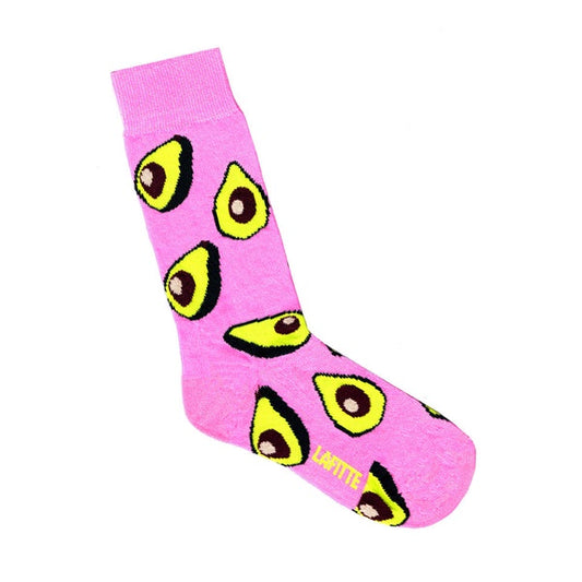Avocado Pink Socks