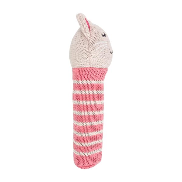 Knit Rattle Kitten