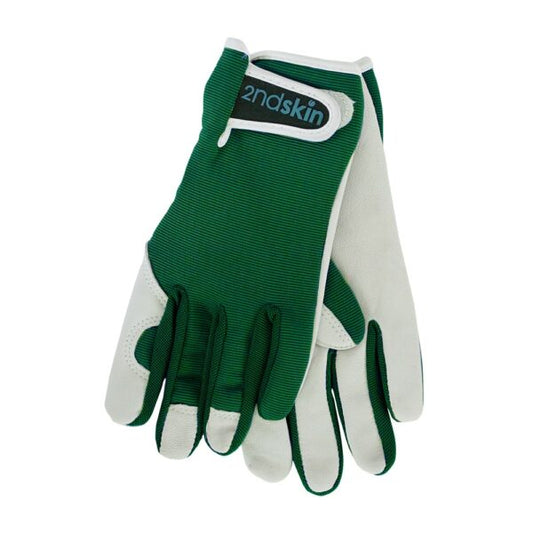 Goatskin Garden Gloves - Smokey Pine