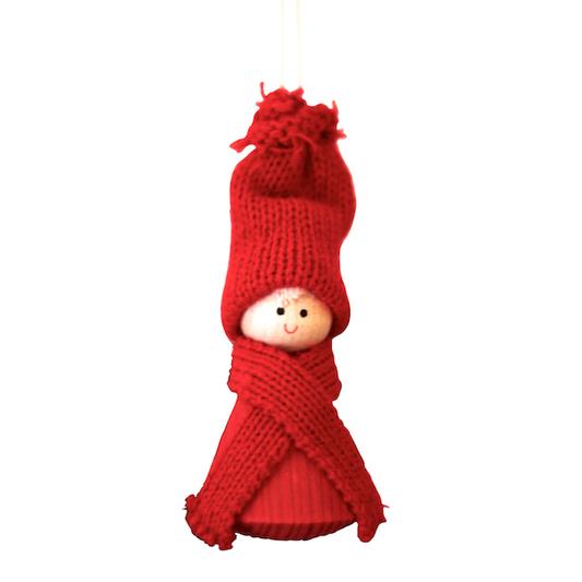 Santa Boy Hanging Ornament