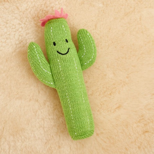 Knit Rattle Cactus
