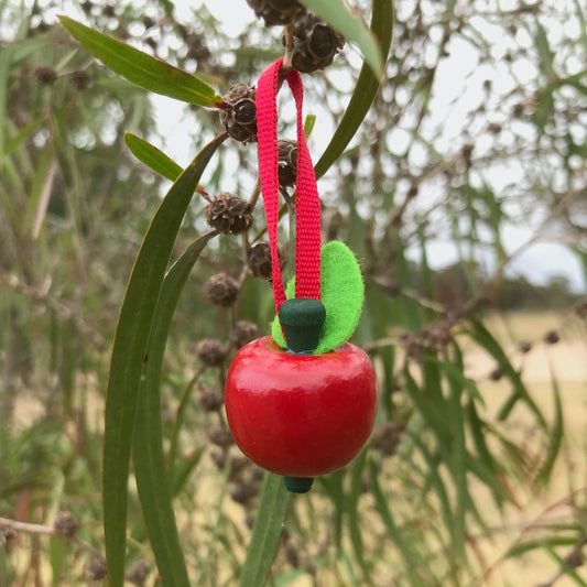 Red Apple Ornament