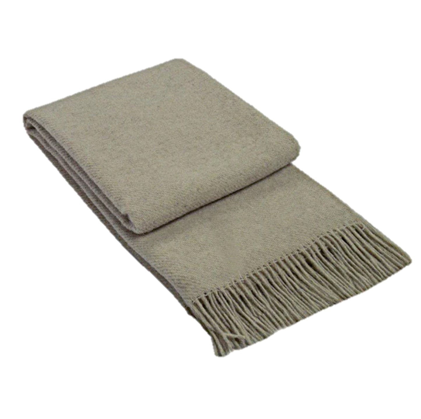 New Zealand Wool Blanket - Beige