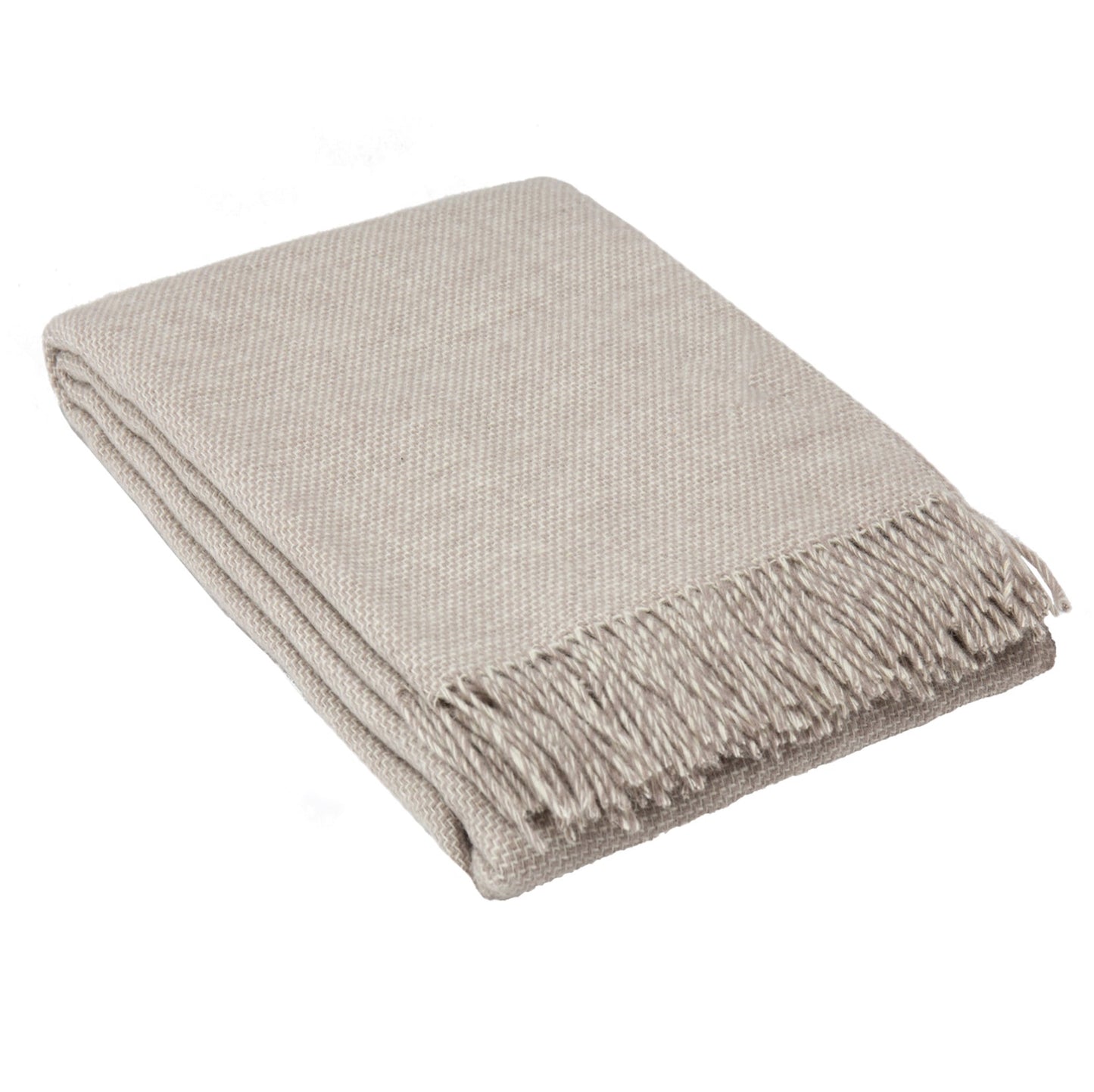 New Zealand Wool Throw - Beige