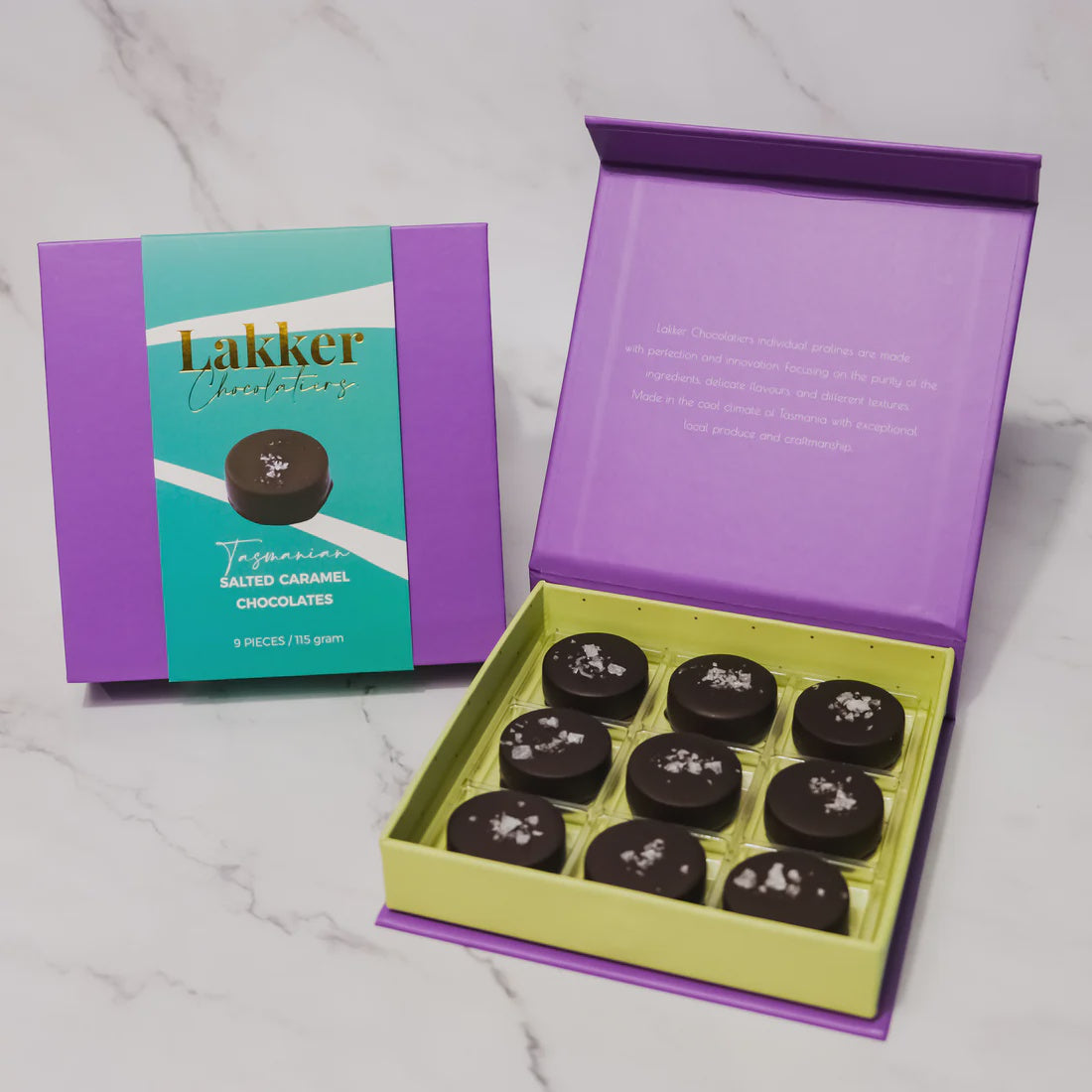 Tasmanian Salted Caramel Chocolates