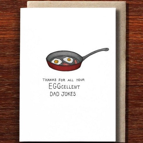 Eggcellent Dad Greeting Dad