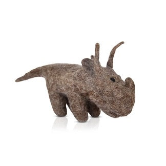 Mini Felt Triceratops Chocolate