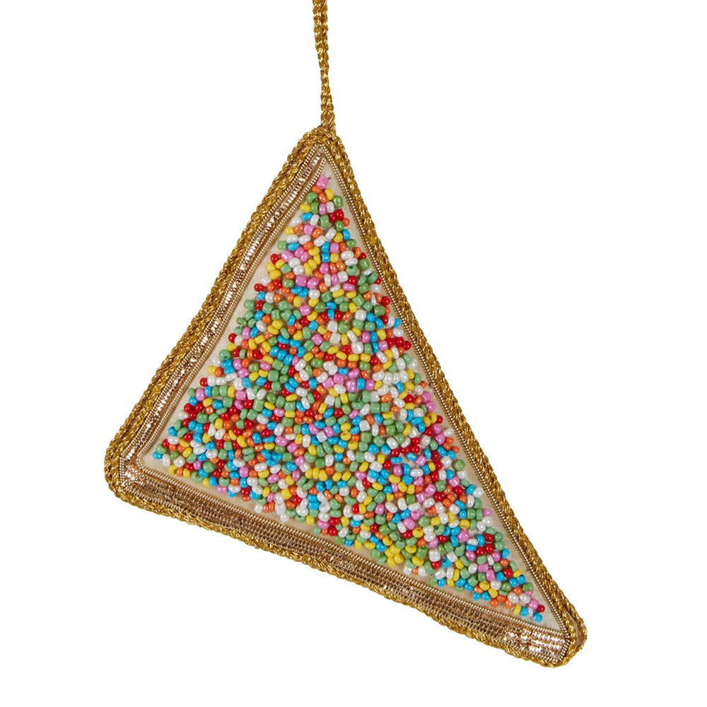 Fairy Bread Beaded Hanging Decoration