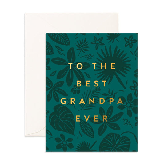 Best Grandpa Ever Greeting Card