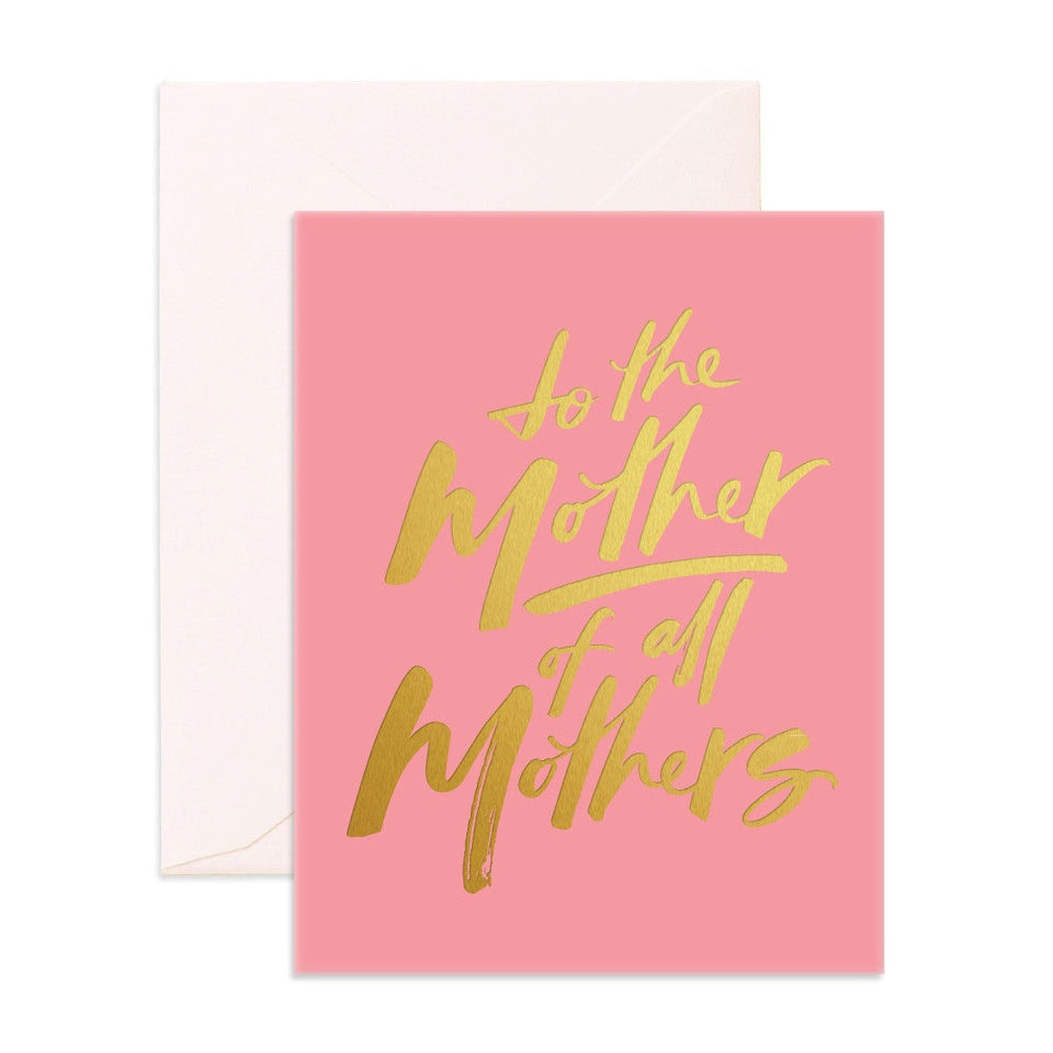 Mother Pink Greeting Card