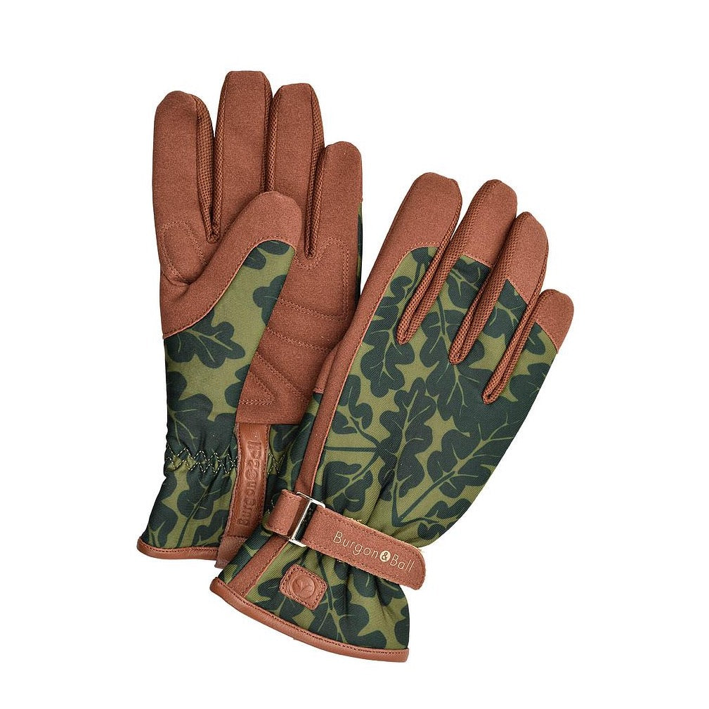 Women's Gardening Gloves - Oak Leaf Moss