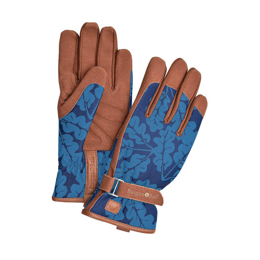 Women's Gardening Gloves - Oak Leaf Navy