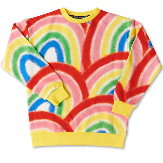 Rainbow Spray Organic Cotton Sweater