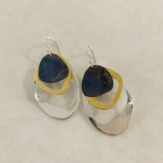 Bundle Silver Earrings