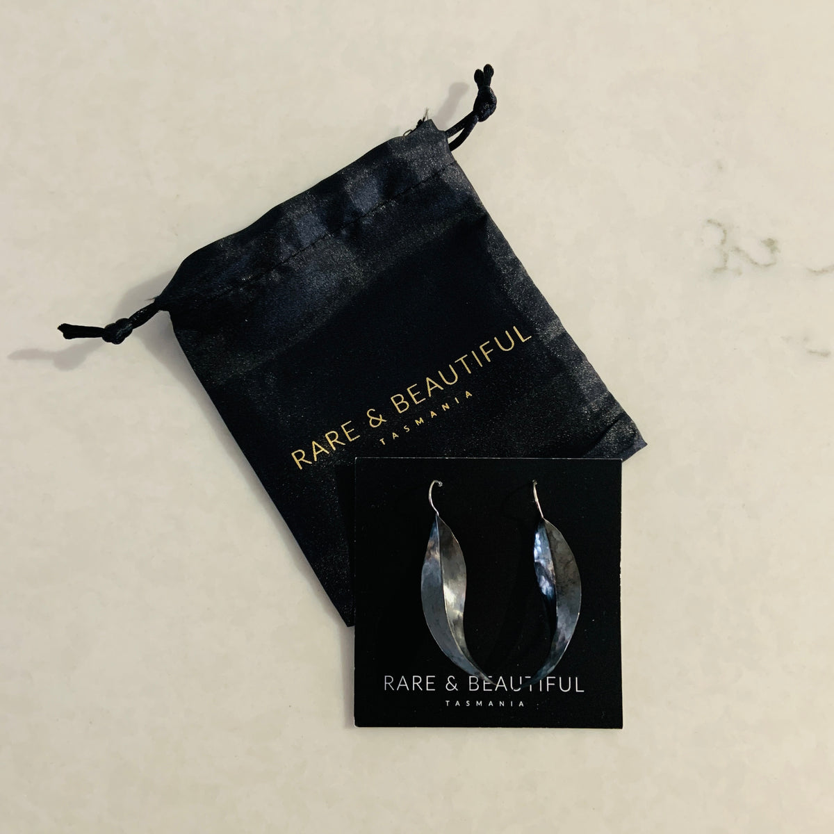 Eucalyptus Oxidised Earrings