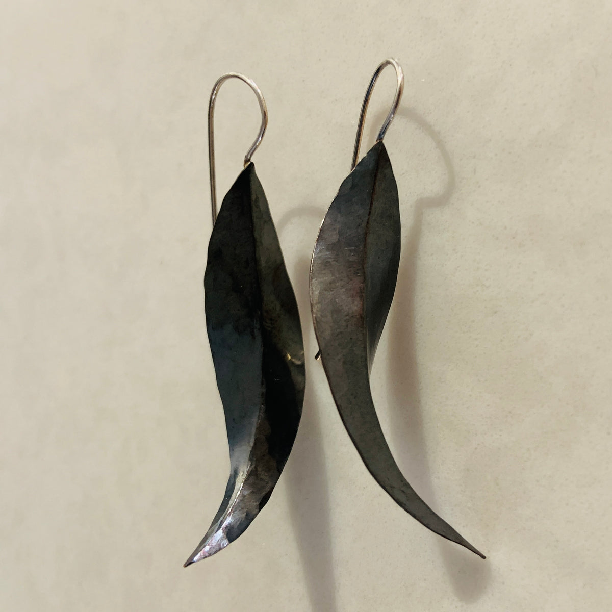 Eucalyptus Oxidised Earrings