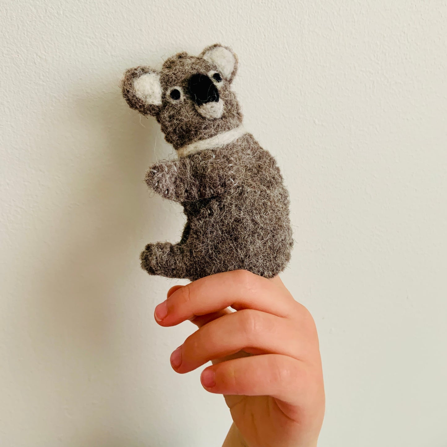 Wool Finger Puppet Koala