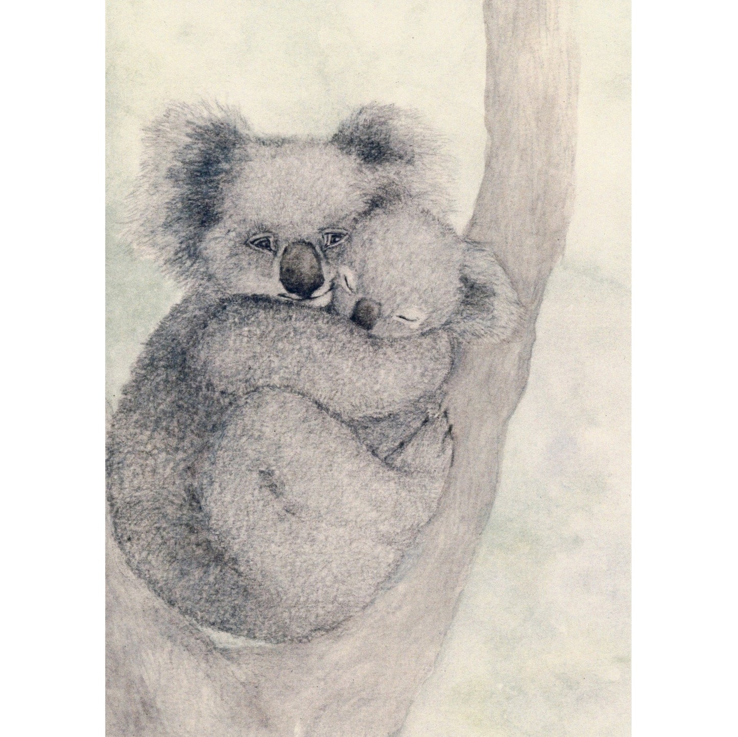 Koala Hug Greeting Card