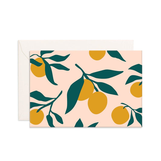 Lemons Mini Greeting Card