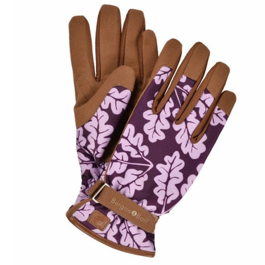Women's Gardening Gloves - Oak Leaf Plum
