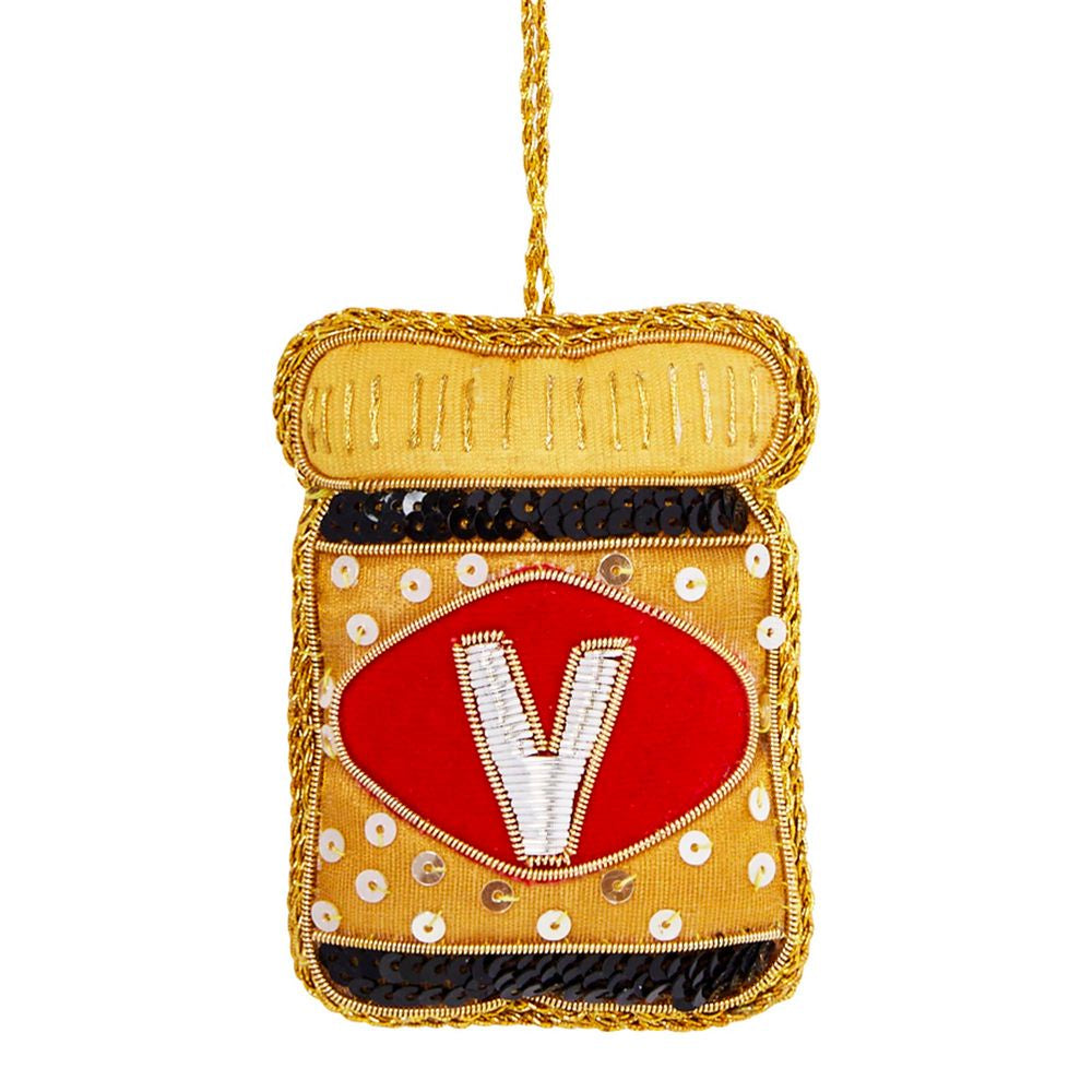 Vegemite Sequin Hanging Decoration