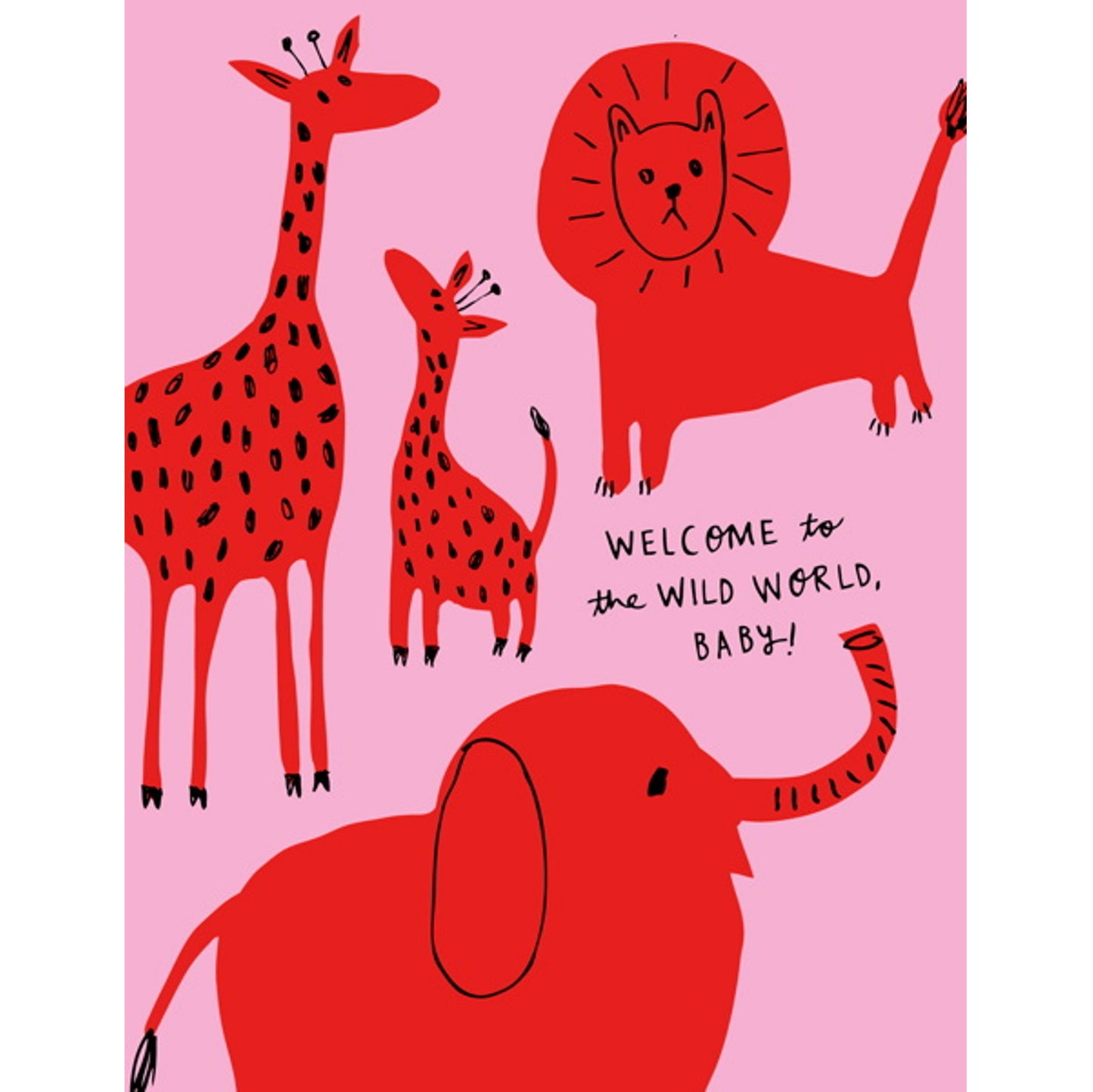 Wild World Greeting Card