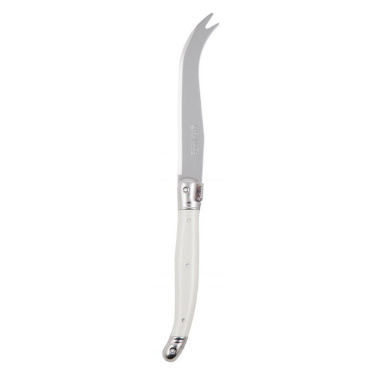 Laguiole Debutant Cheese Knife - White