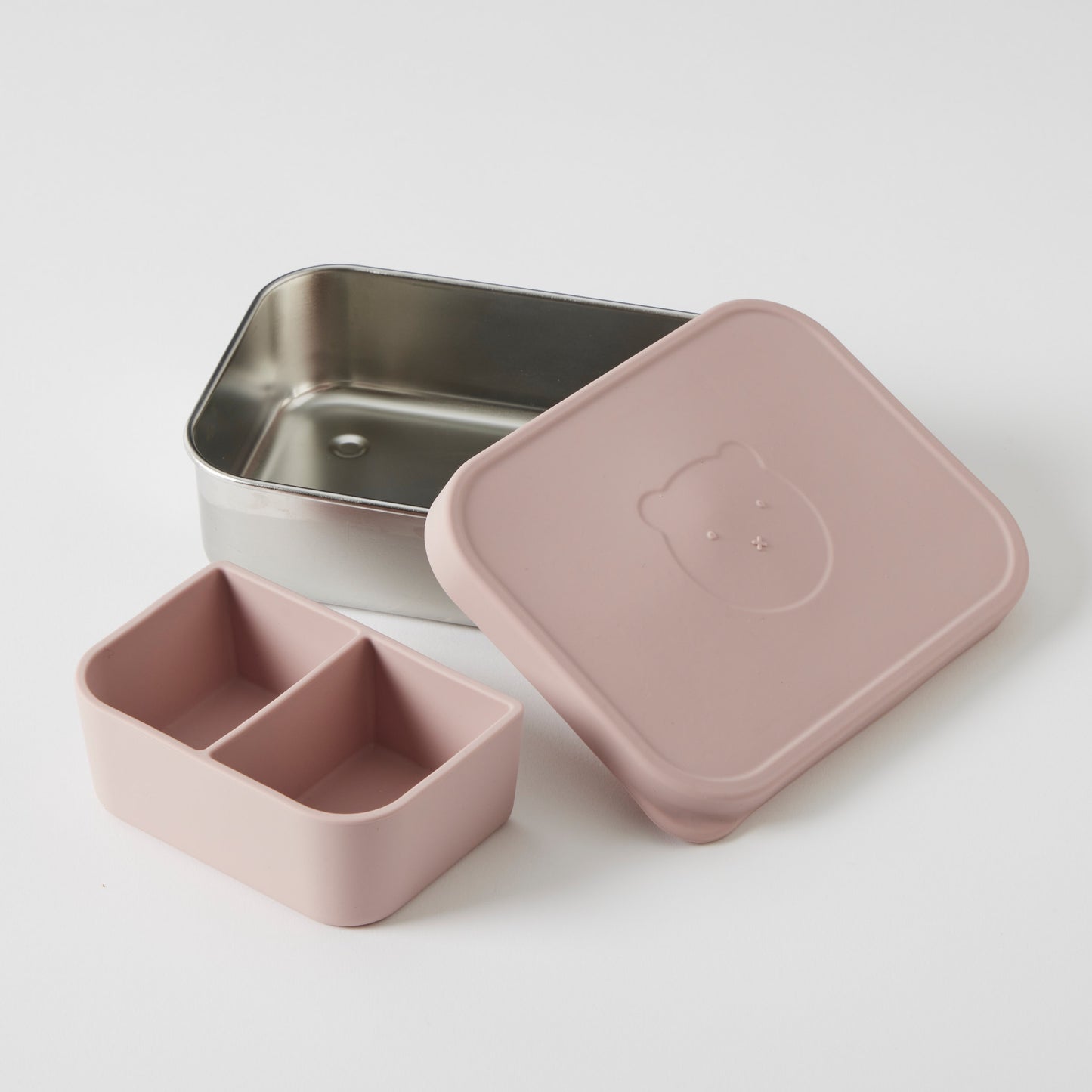 Bento Box With Silicone Lid Musk