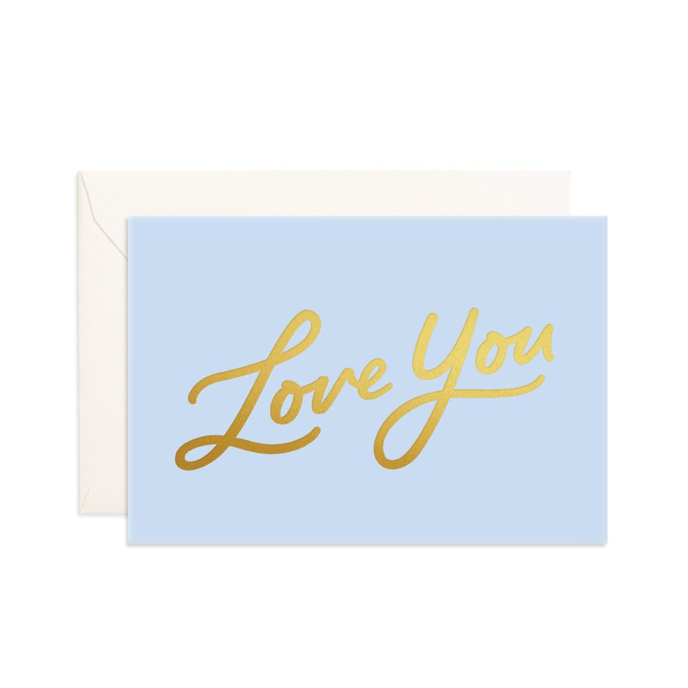 Love You Mini Greeting Card