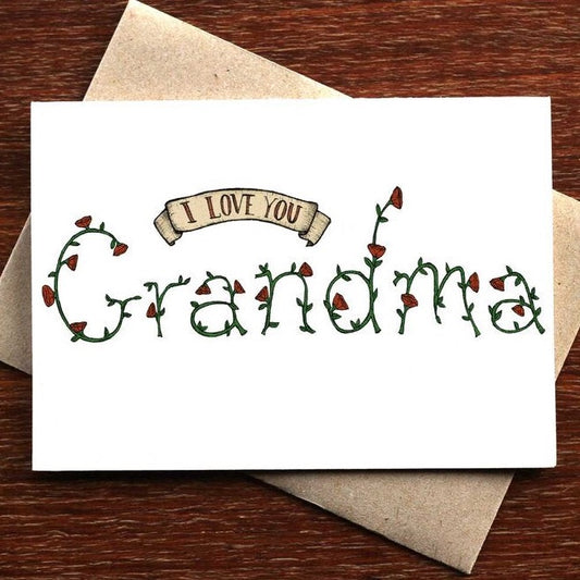 Grandma Greeting Card