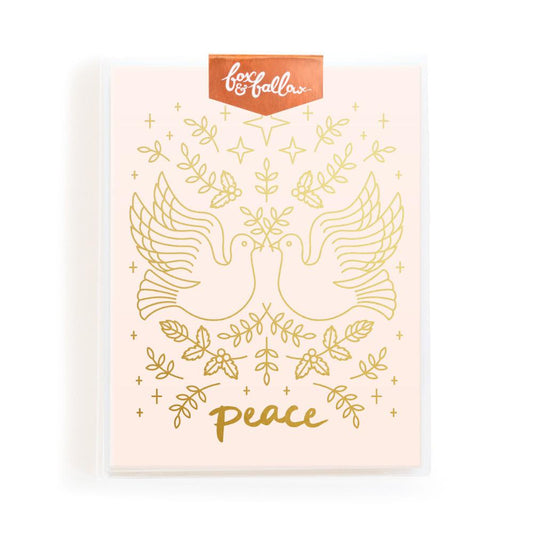 Peace Doves Greeting Card - Boxed Set of 8