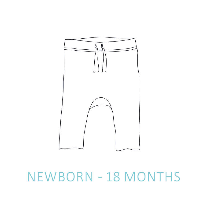 Biscuit Organic Cotton Baby Pants
