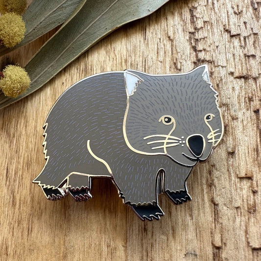 Enamel Pin Wombat